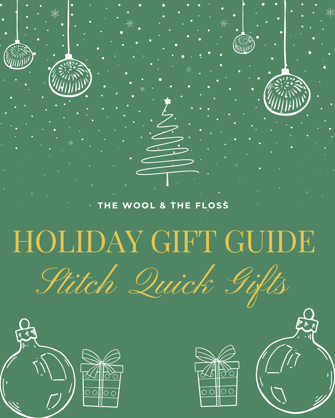 Stitch up a quick gift - 2025 Holiday Gift Guide