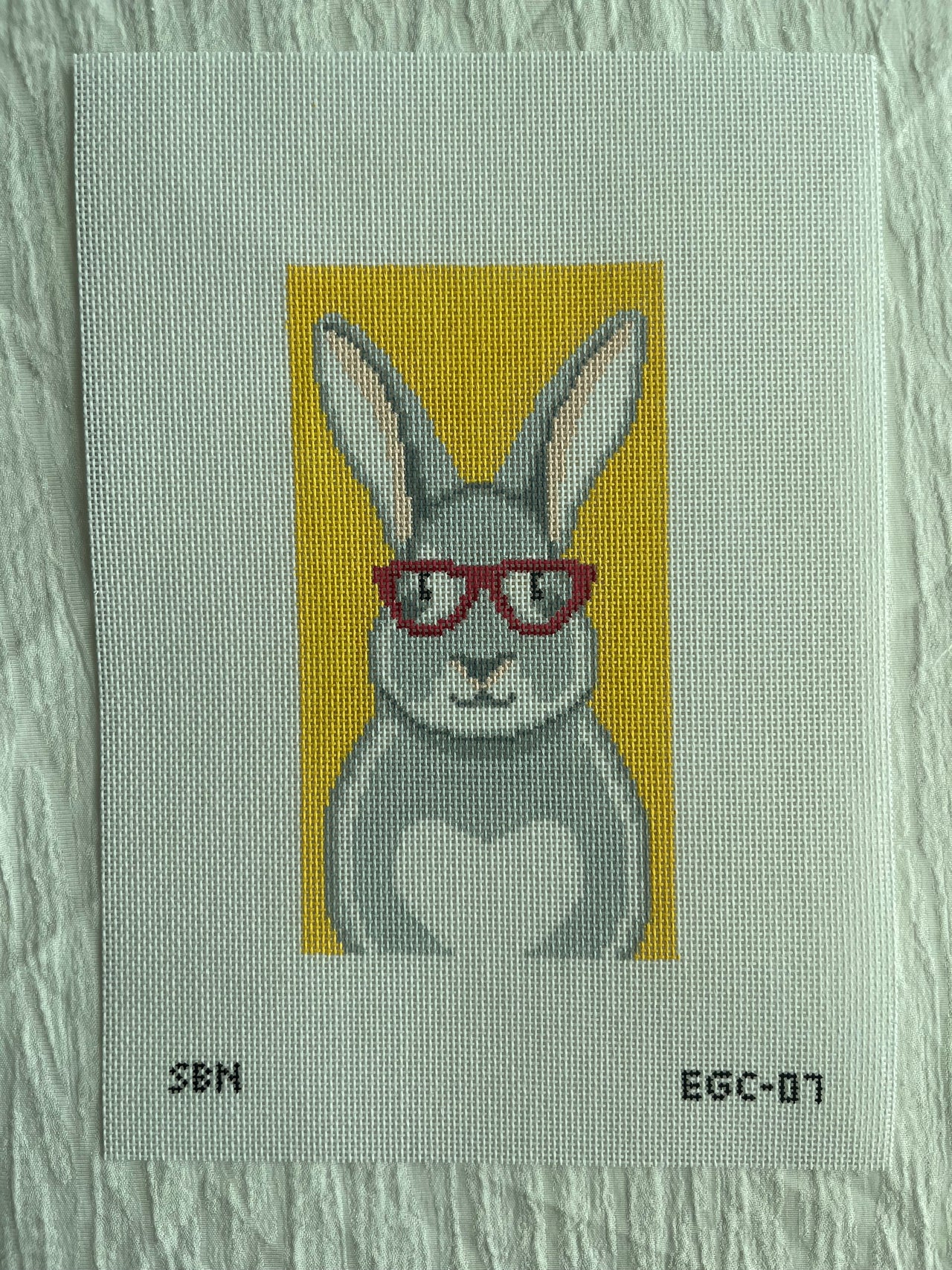 Bunny w Glasses Eye Glass Case EGC-07