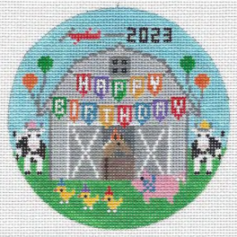 R603 Birthday Barn Round