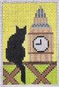 CI114B1 Travel Cats - London Luggage Tag