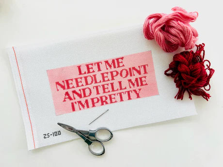 ZS100 Let me Needlepoint - small