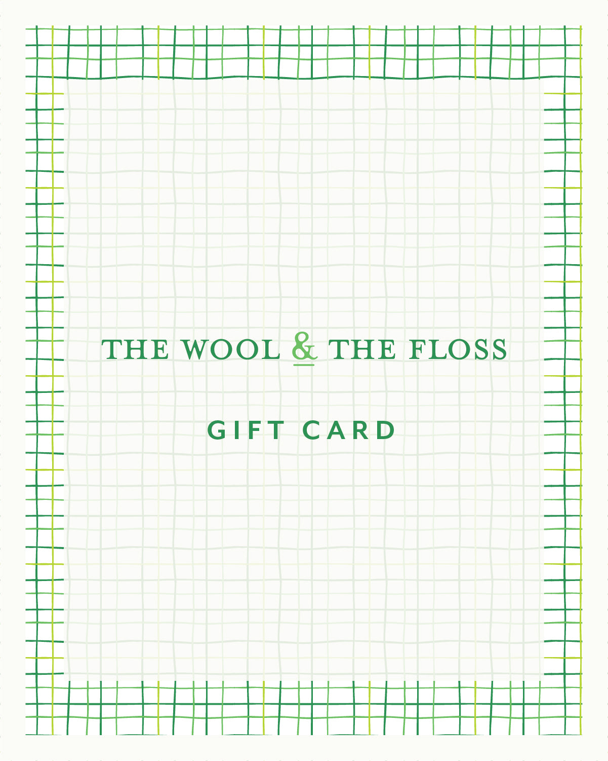 The Wool & the Floss Gift Card