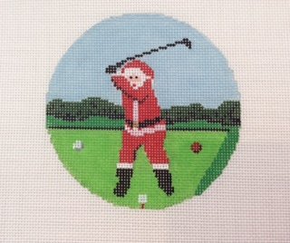 Sporty Santa Golf AOK03