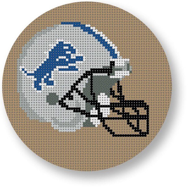 Detroit Lions Football Helmet 1018