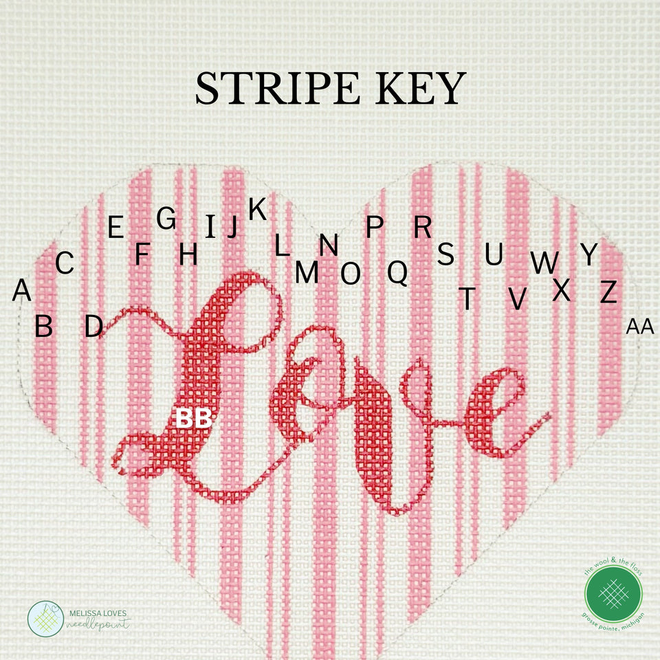 Thread & Stripe Key - Start here! 💘