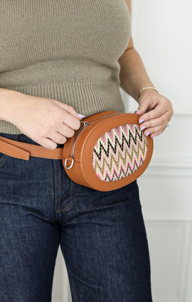 On The Go Oval Bag