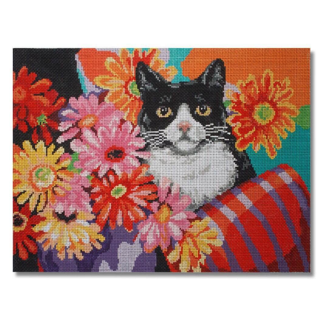 KDS-PL 30 Cat w/ Flowers - TS