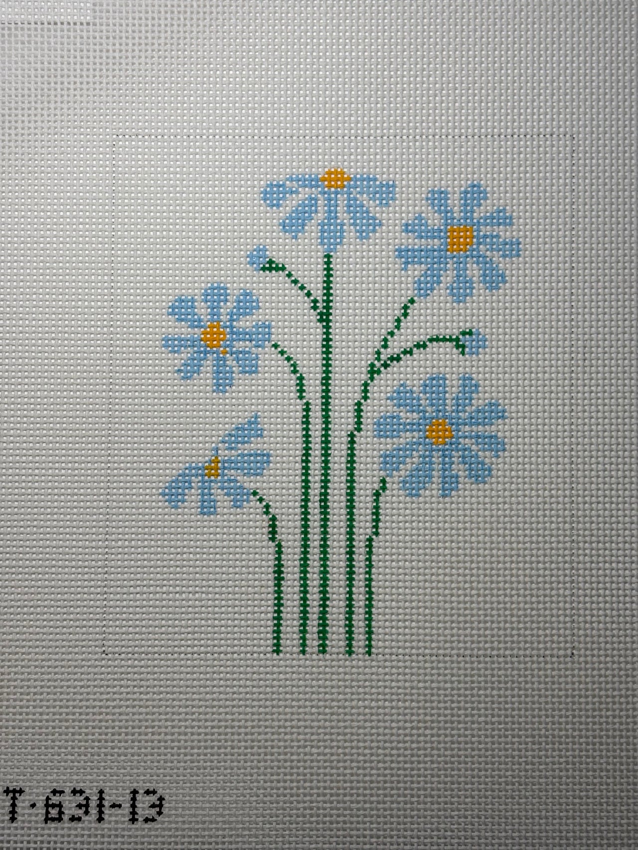 ASIT631-13 Blue Daisies - MKT3
