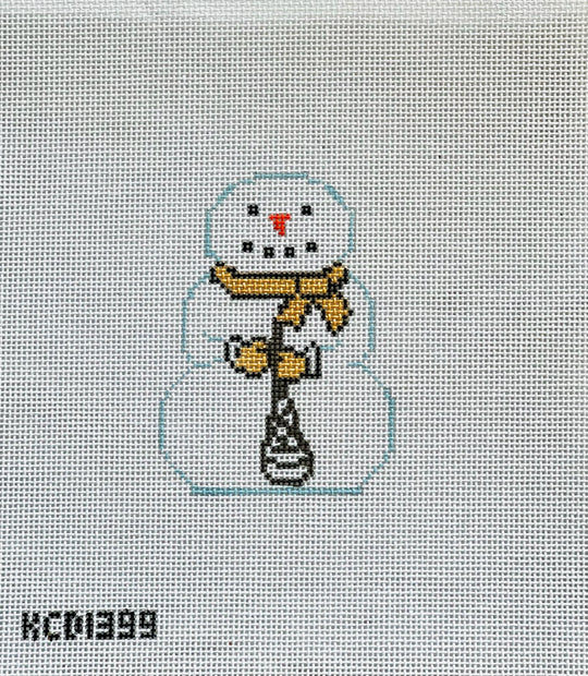 KCD1399 Snowman with Lacrosse Stick - TS