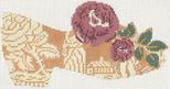 LR 3018G GOLD SHOE W/ROSE - TS