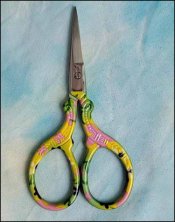 Lime/Yellow Embroidery Scissors