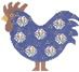 LR 361A BLUE ROOSTER - TS