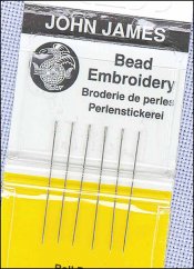 J James SZ 10 Short Beading Needles
