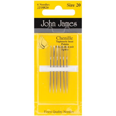 J James Chenille Needles - Size 18