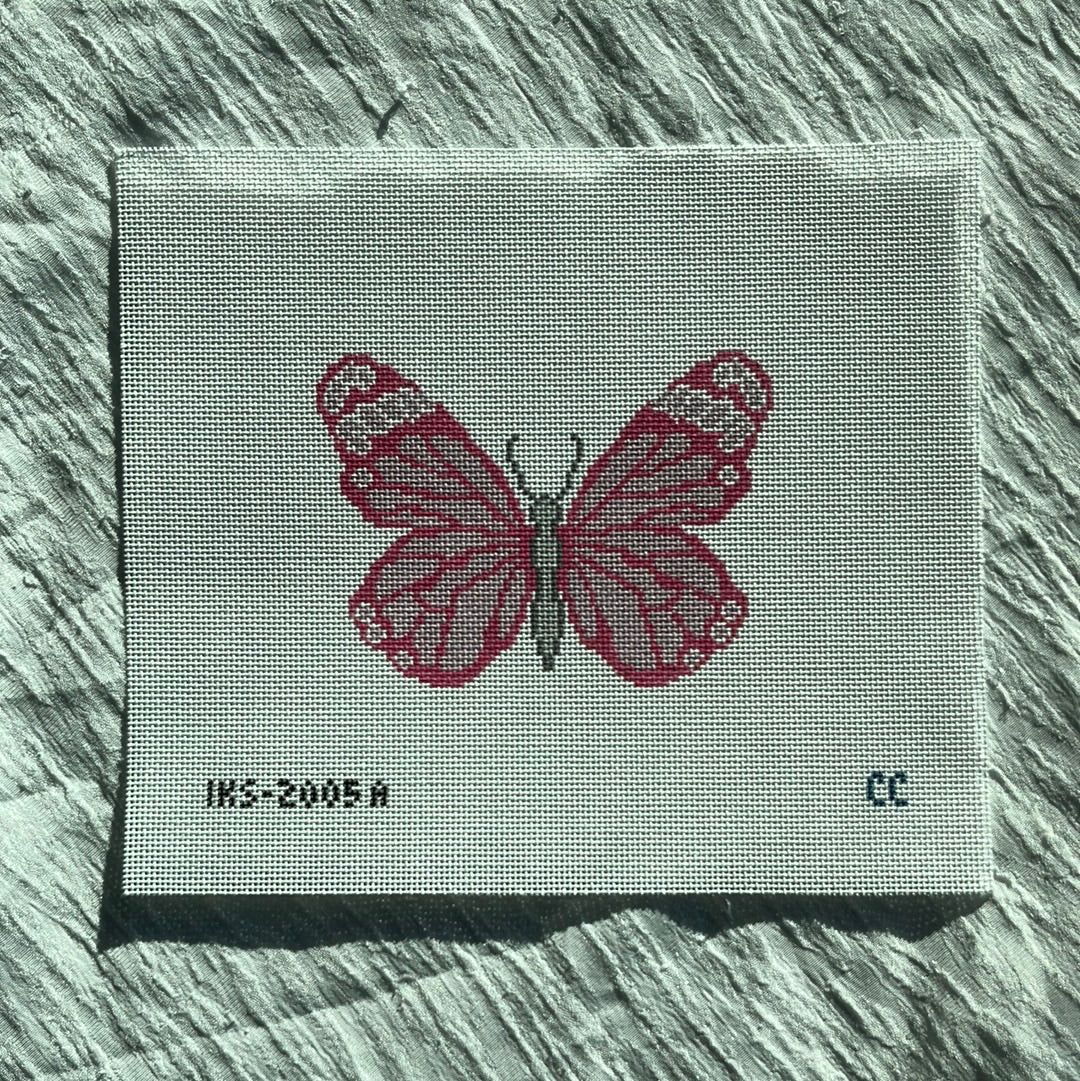 IKS-2005A Pink Butterfly Ornament