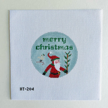 HT204 Merry Christmas Round - TS