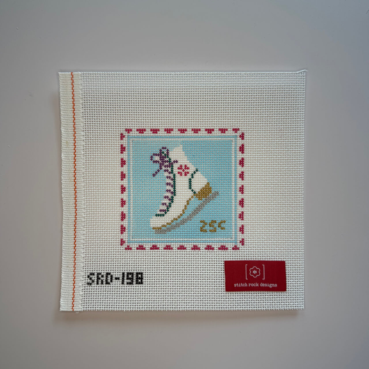 SRD-198 Ice Skate Stamp