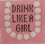 RD399 Drink Like a Girl - canvas only