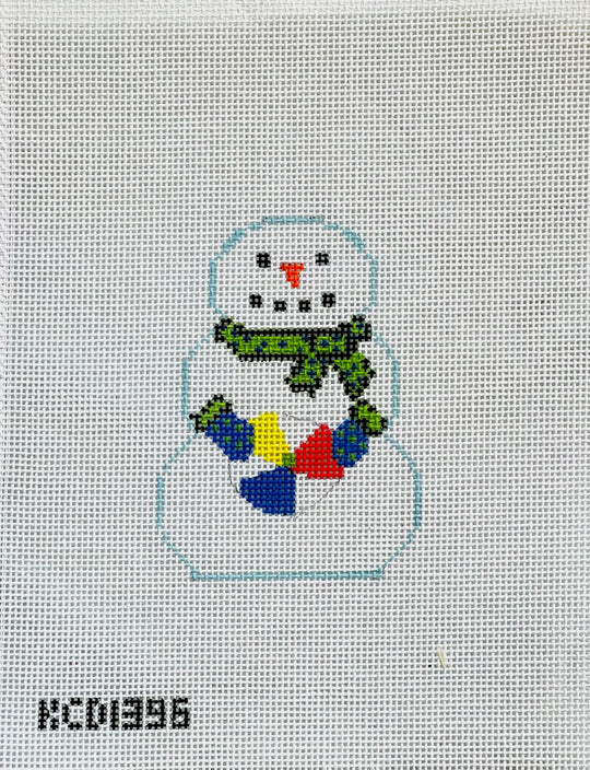 KCD1396 Snowman with Beach Ball - TS