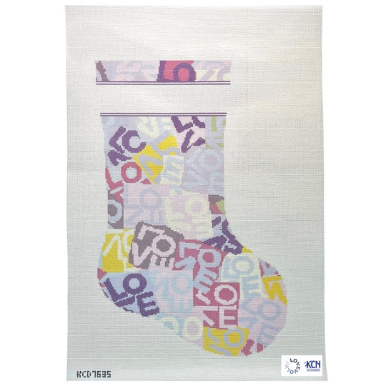 KCD7035 Lavender Lovevolve Stocking