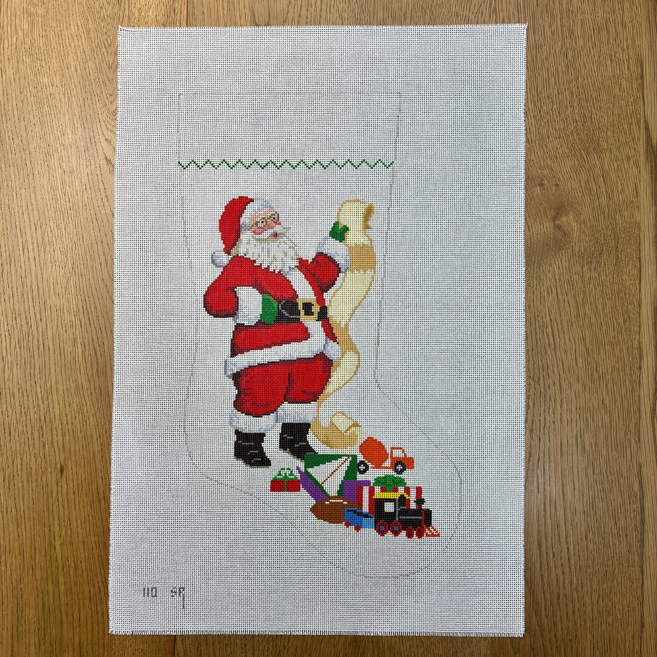 SR0110 Santa With List - Boy Toys, Stocking - TS