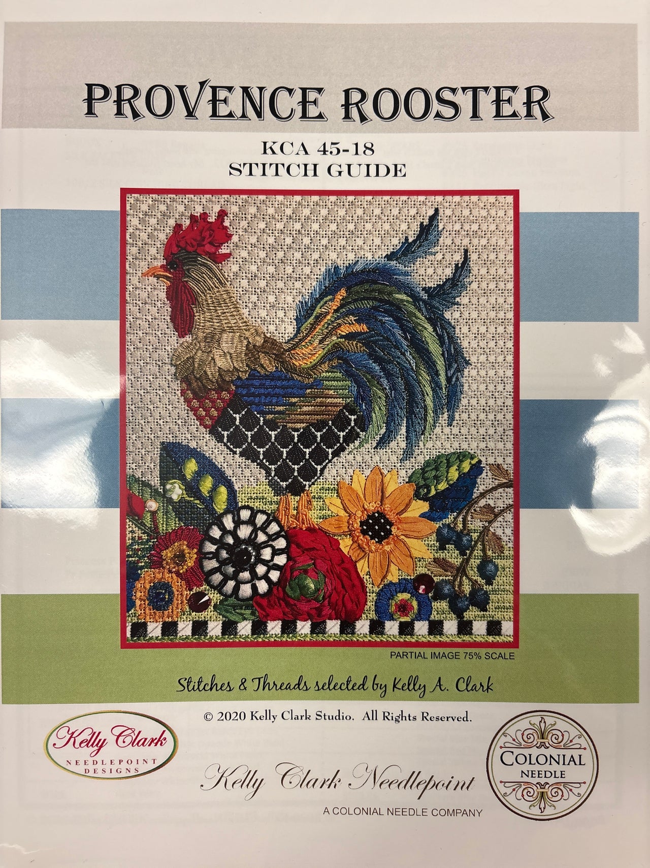 KC-KCA45-18SG Stitch Guide for Provence Roos - TS