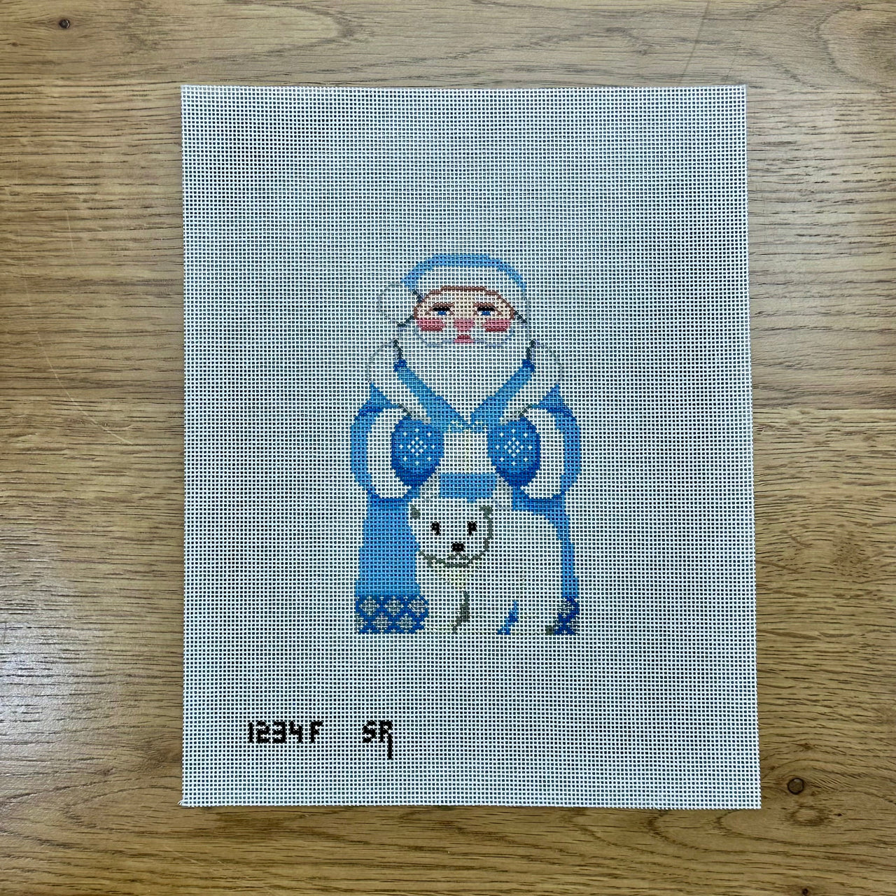SR1234F Arctic Santa, Polar Bear - 18 mesh - TS