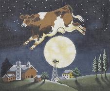 ©LH 8021 COW JUMPED OVER THE MOON - TS