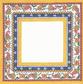 LR 351 YELLOW FLOWER FRAME - TS