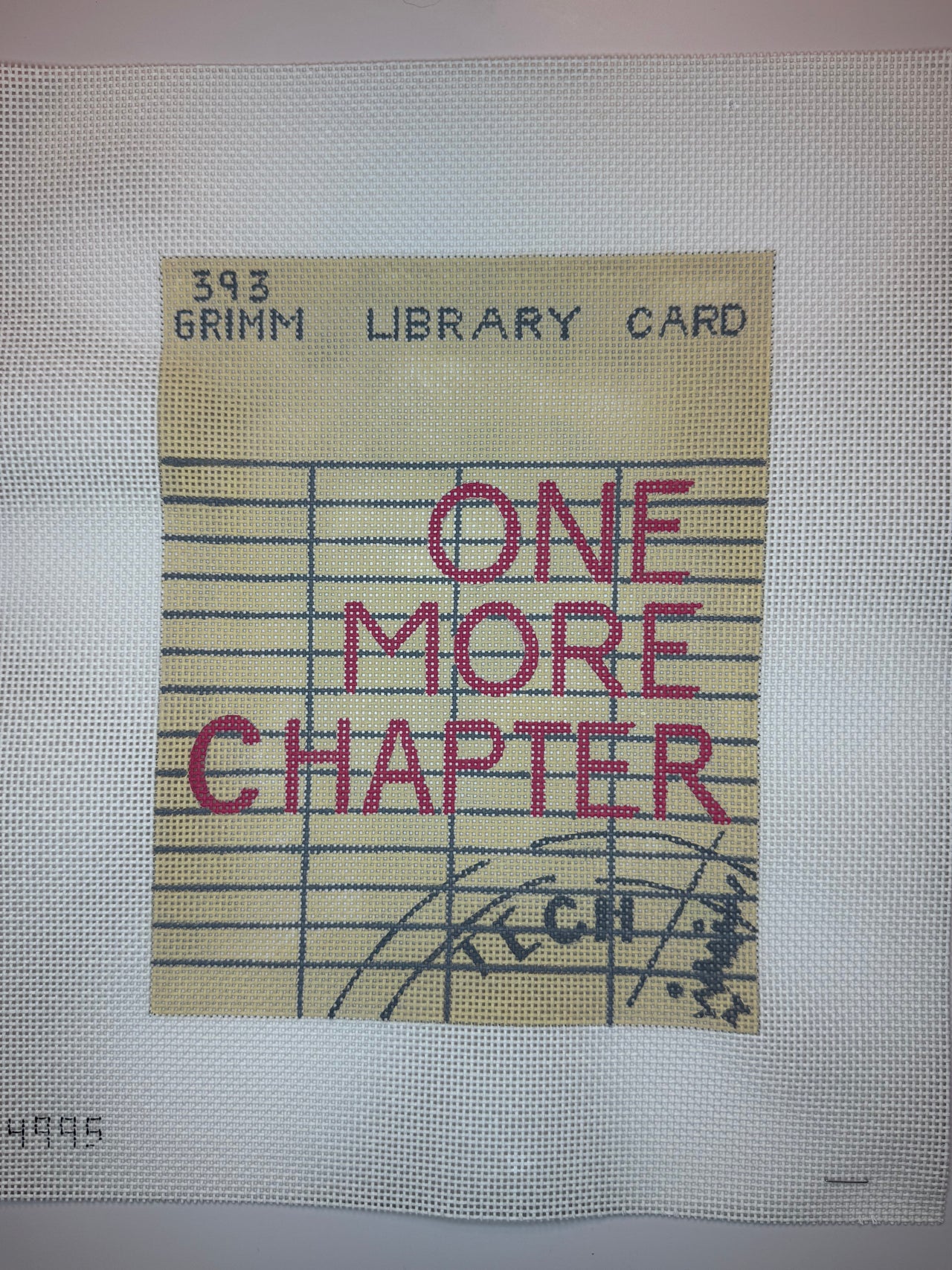 4995 Library Card One More Chapter - MKT