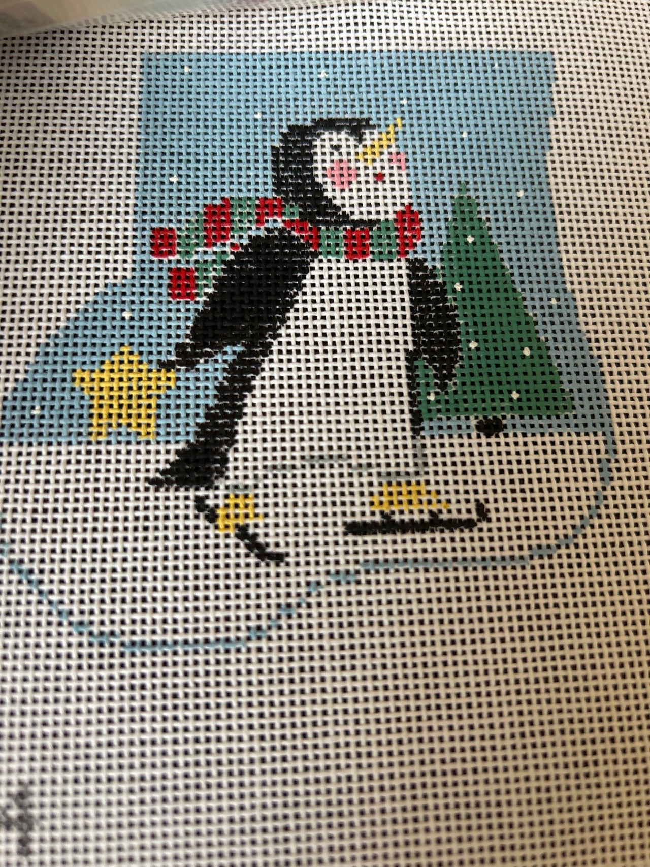 CM264 Skating Penguin w/Penguin - TS