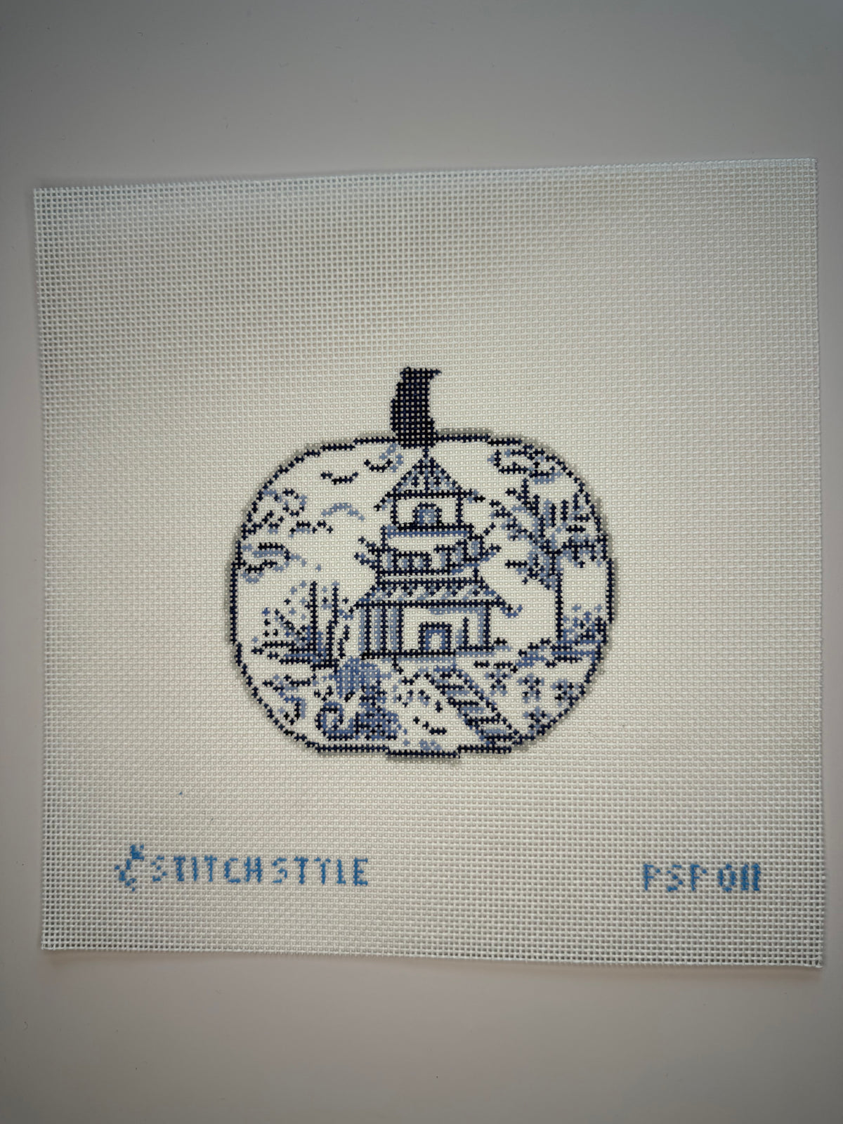 PSP011 Chinoiserie Pumpkin Canvas - MKT