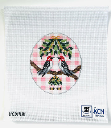 KCD1491 Woodpecker Oval - TS