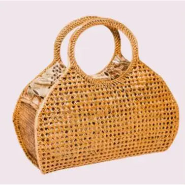 Cane Weave Handbag