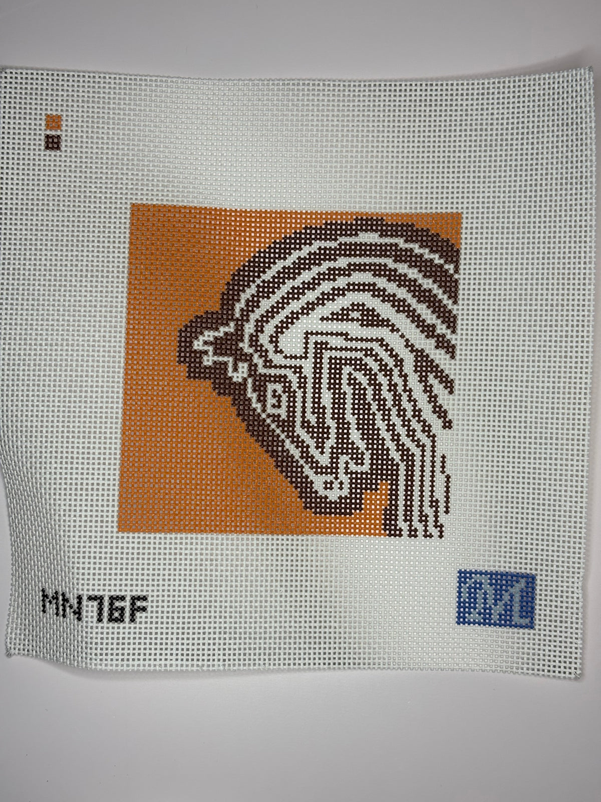 MN76F Faubourg Horse Square - Orange - MKT2