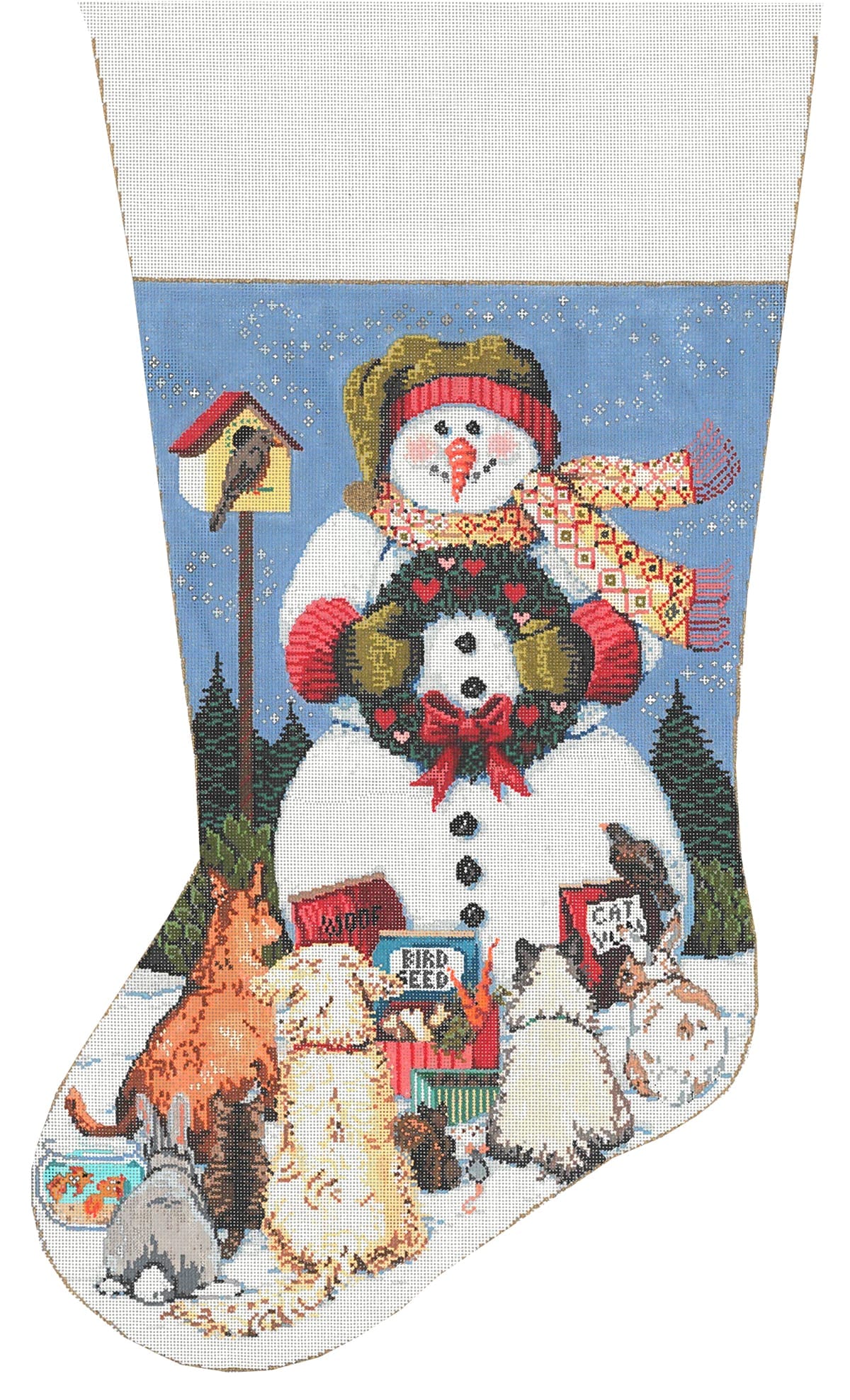 18-1191 - Snow Gathering Stocking - TS