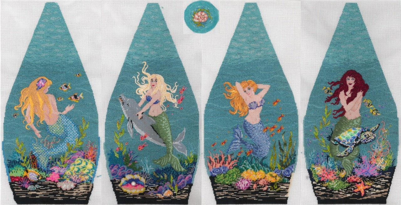 18-852 - Mermaid Tuffet - TS