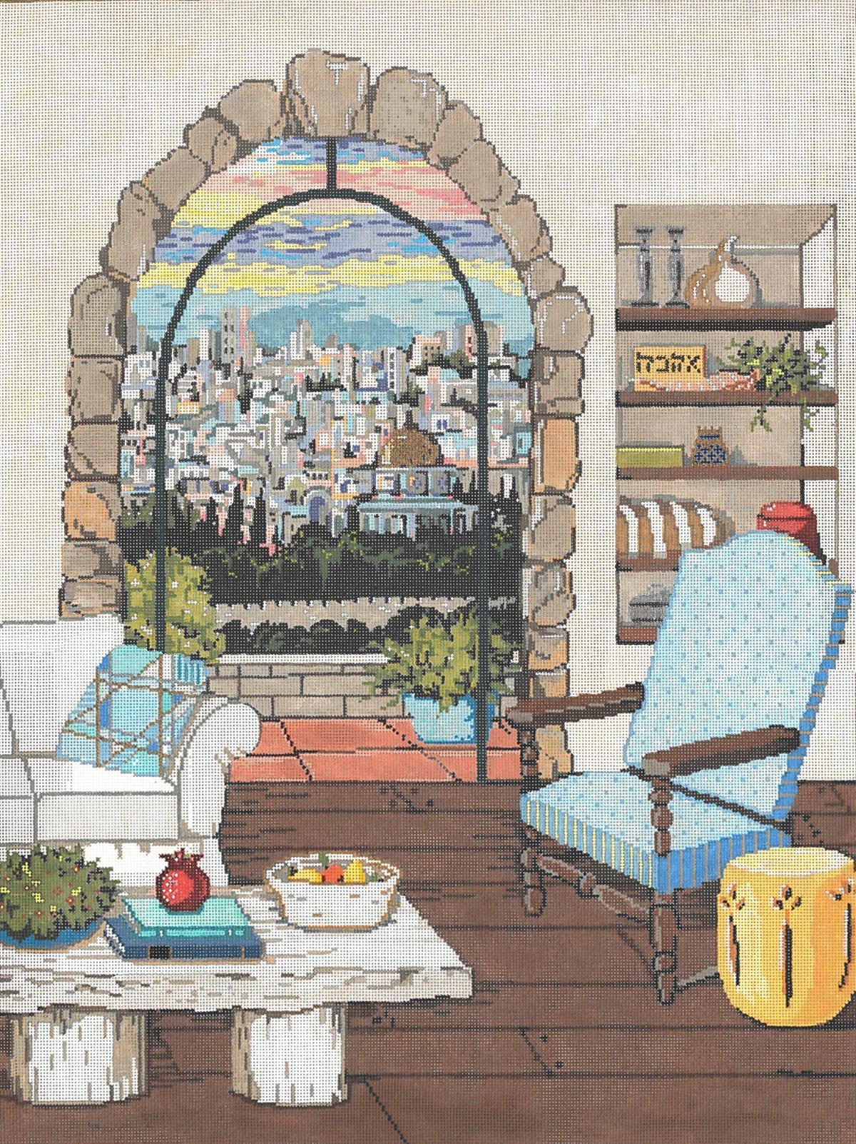 18-965 - View Of Jerusalem - TS