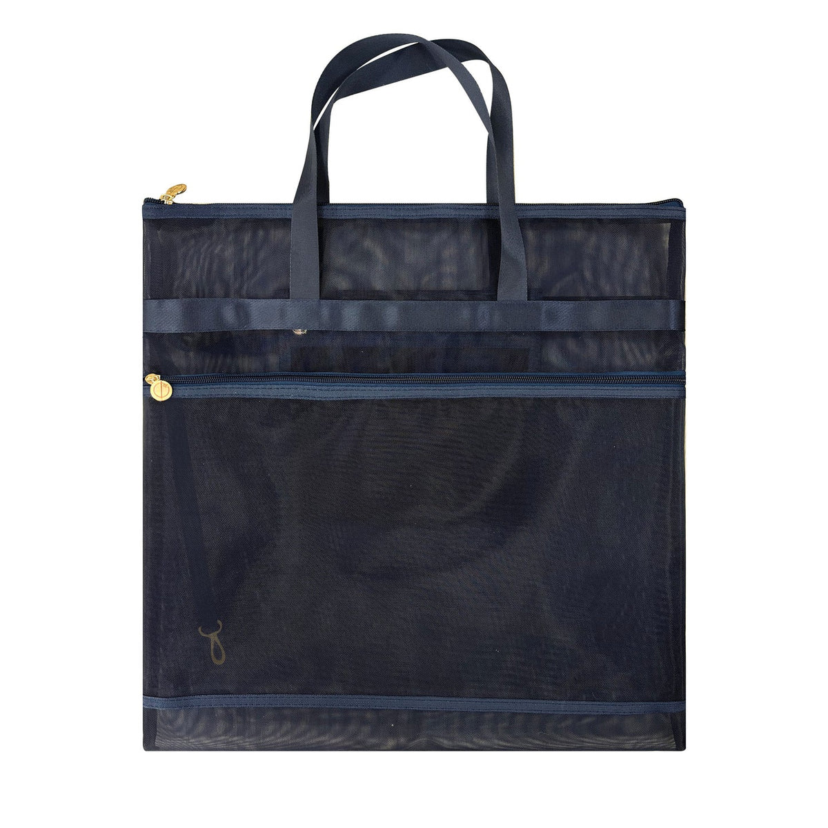 Project Bag - Double Zip with Handles and Tether - 18 x 18"
