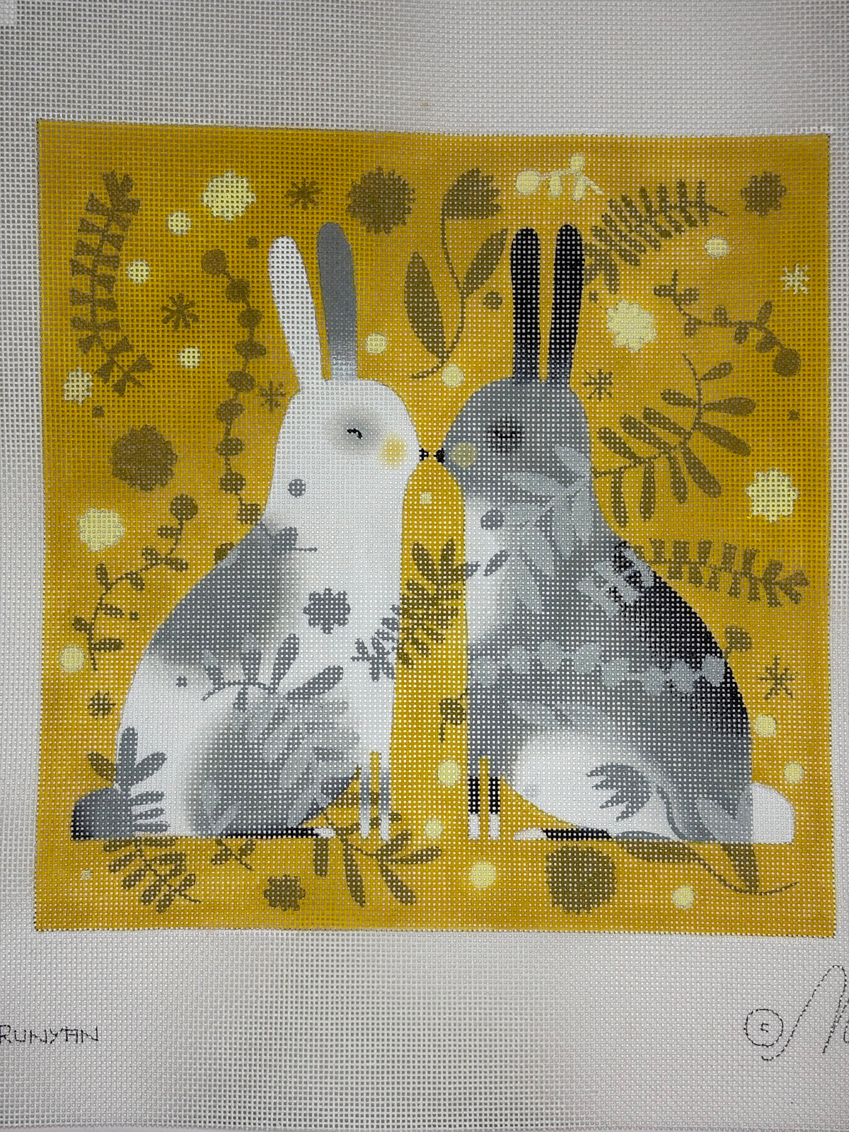 M-2060 Woodland Bunny Pair - MKT2