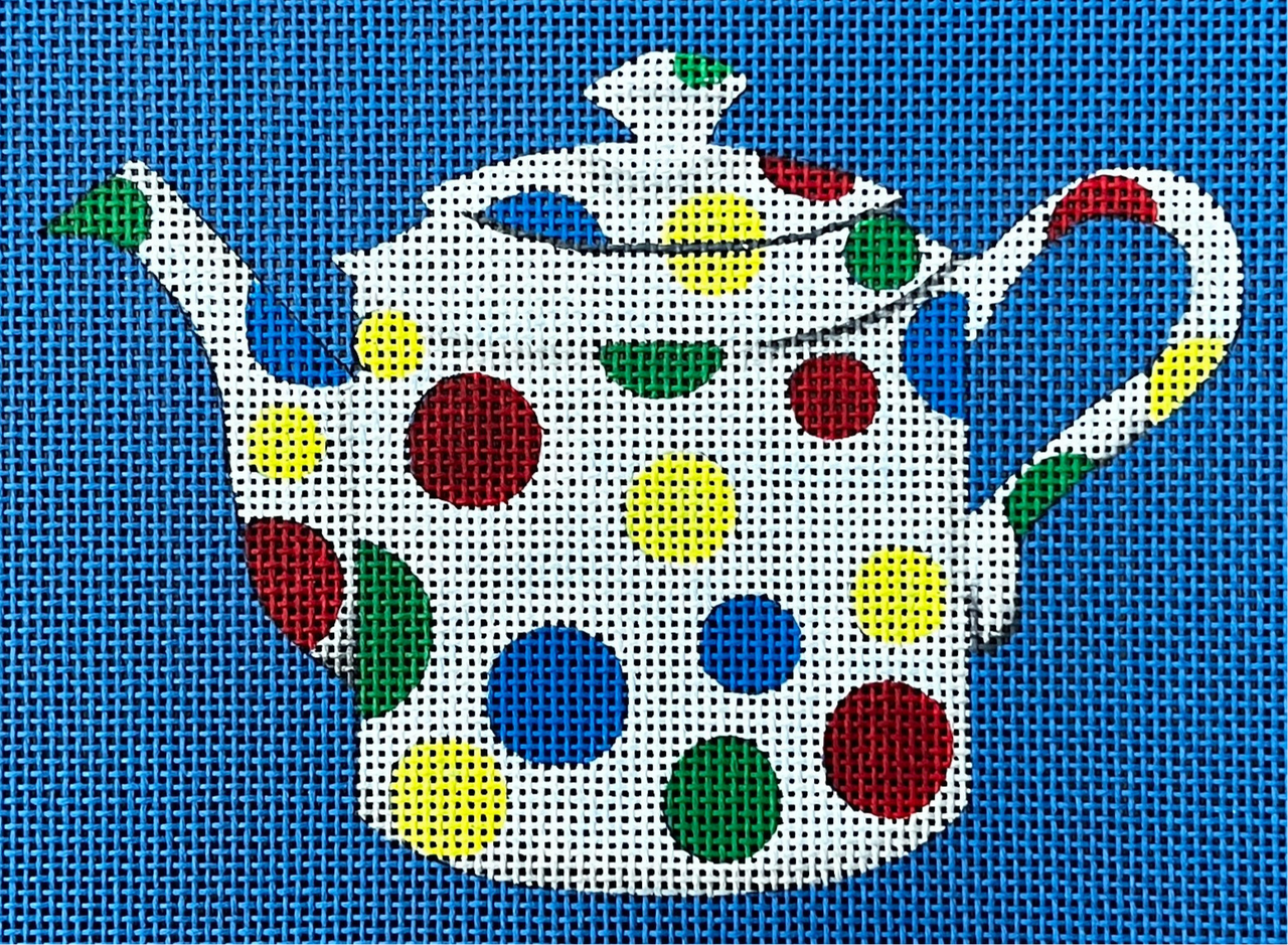 ML28 Polka Dot Tea Pot - TS