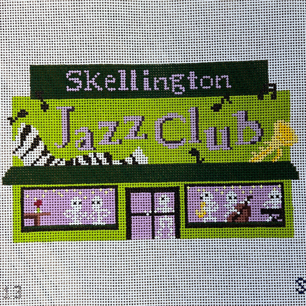 MS58-13 Skellington Jazz Bar-13 Mesh - TS