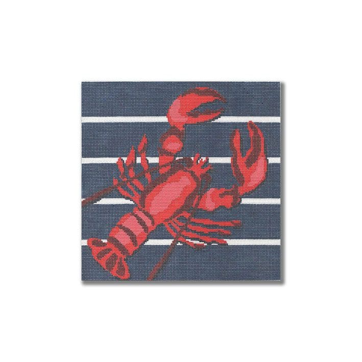 LRE-PL 44 Lobster On Stripes - TS