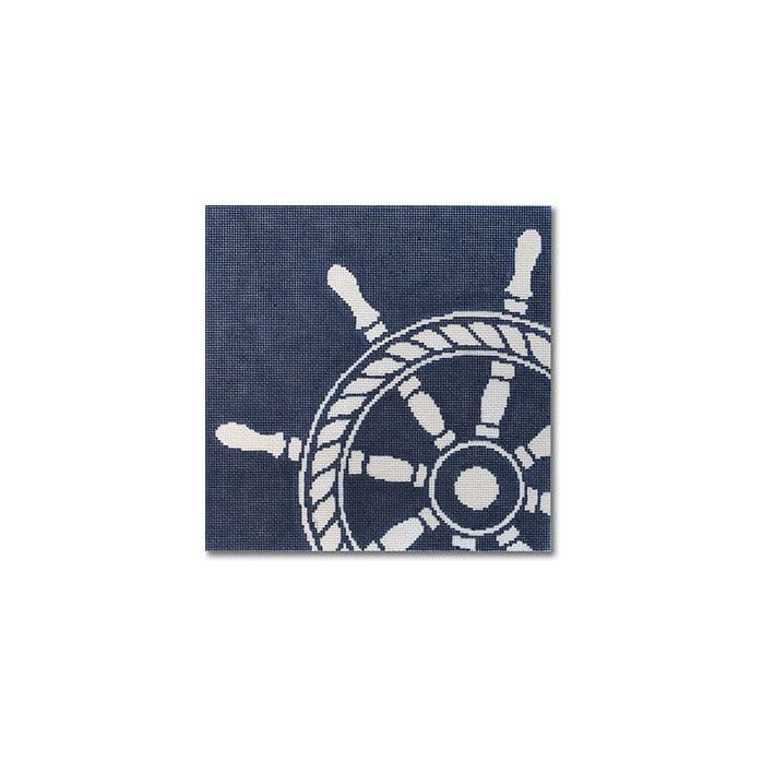 LRE-PL 25 Ships Wheel on Navy - TS