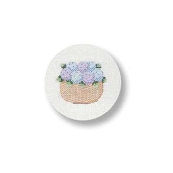 MBM-XO23 Nantucket Basket with Hydrangeas - TS