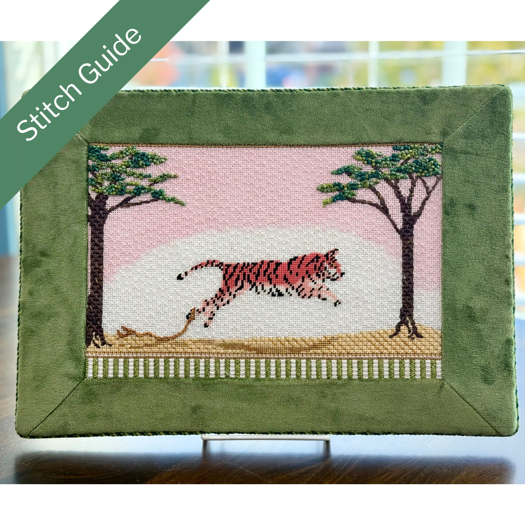 Eenie Meenie Meinie Mo Canvas + Stitch Guide by Melissa MacLeod