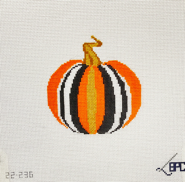 22-236  Pumpkin - stripe  - TS