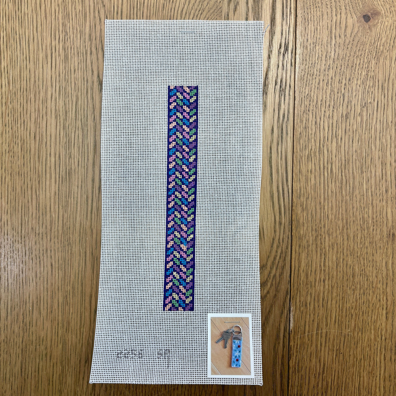 SR2256 Spotted Chevron, Key Fob - TS