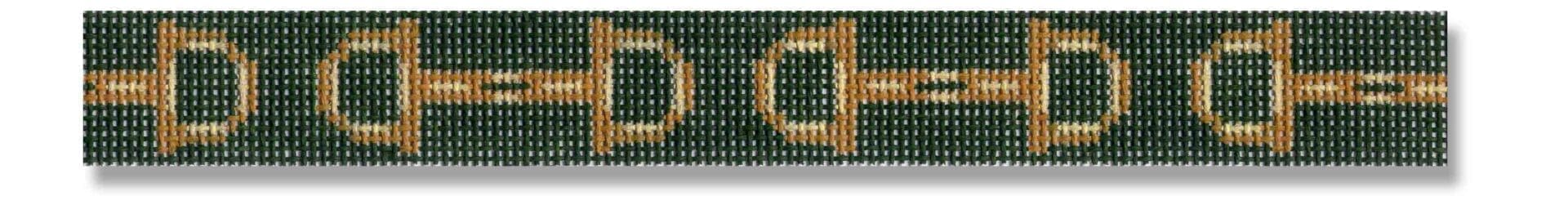 226 Horsebit Belt - Green - MKT3