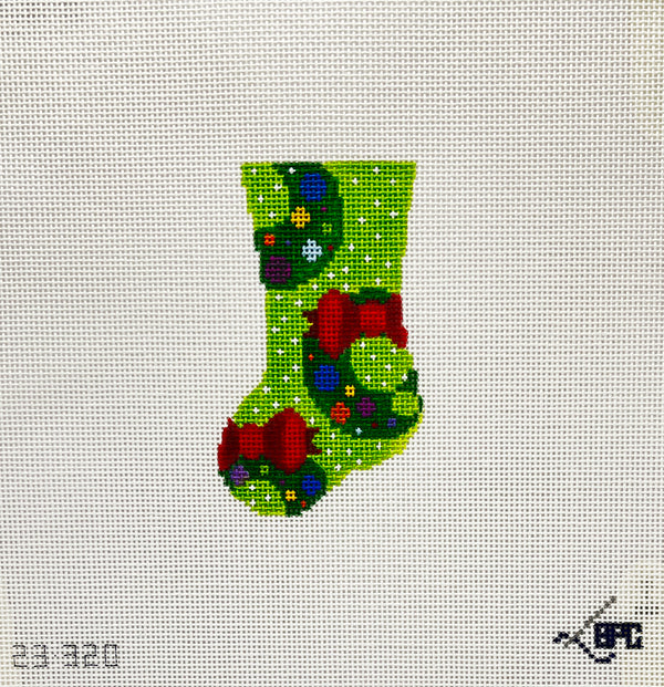 23-320 Micro Wreath stocking  - TS